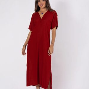 Vestido Selva de Mar Vino