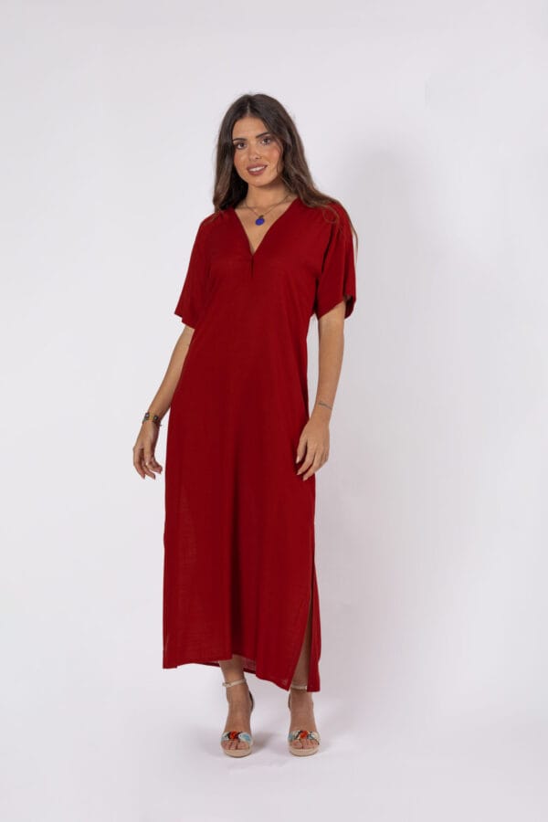 Vestido Selva de Mar Vino