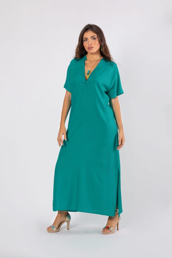 Vestido Selva de Mar Turquesa