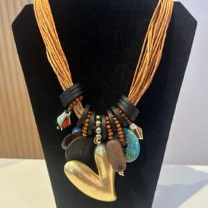 Collar Corazón Dorado